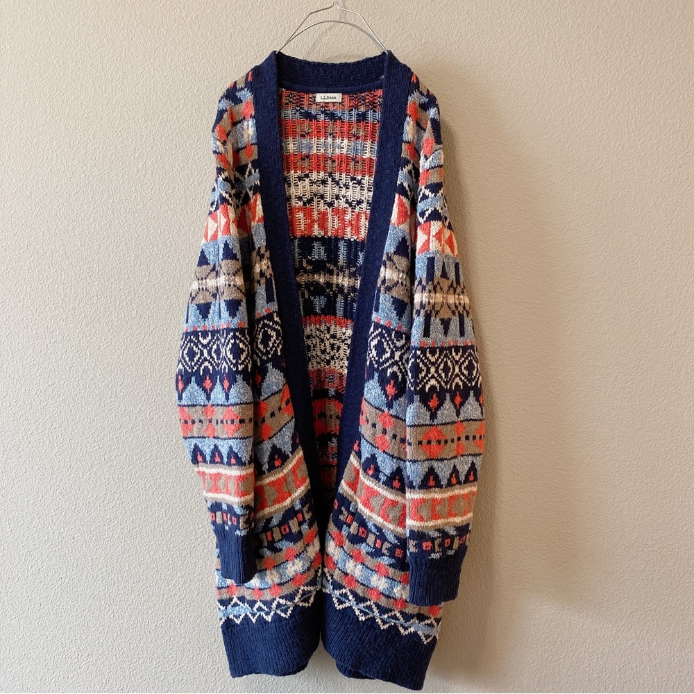 L.L.Bean design knit long cardigan